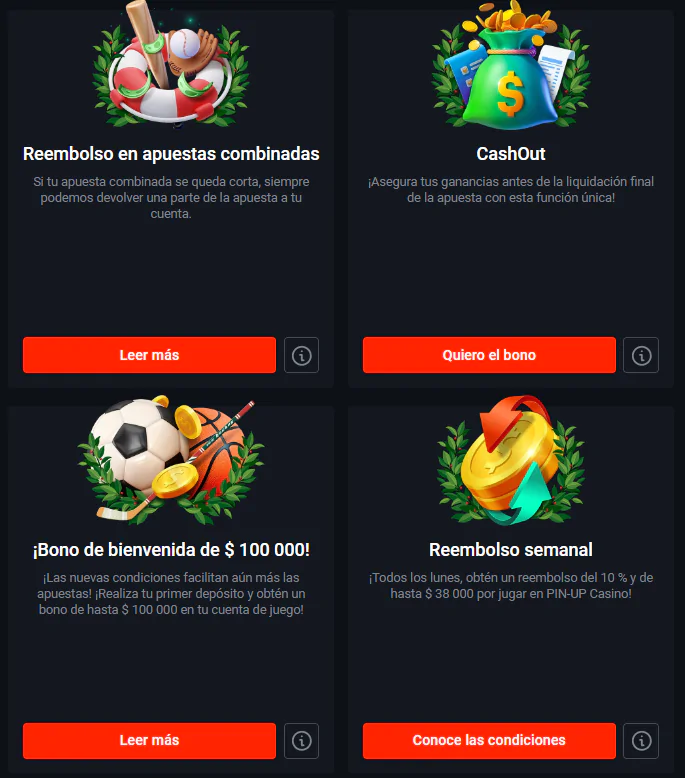 Pin Up Bonos Pin Up Bonos